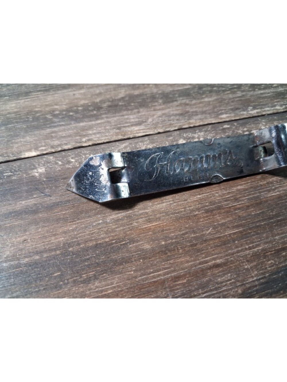 Vintage Hamm's Beer Bottle Opener Sky Blue Water Church Key - Picture 4 of 8